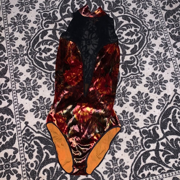 Victoria's Secret Other - Vintage Velour Victoria’s Secret One-Piece